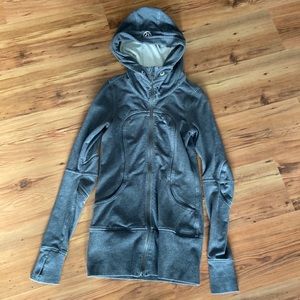 Lululemon Grey Hood Sweater Size 4